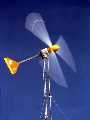 Bergey 10 KW wind turbine. Photo: Bergey Windpower Co, Courtesy NREL